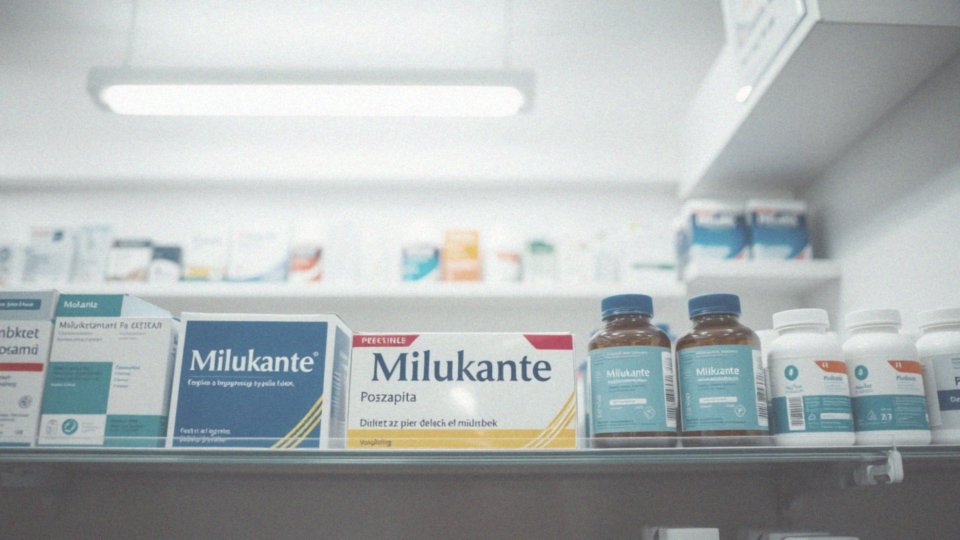 Jakie są przeciwwskazania do stosowania leku Milukante u dzieci?