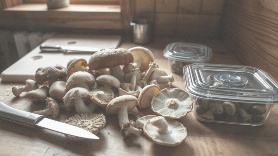 Jakie są sposoby na mrożenie grzybów?