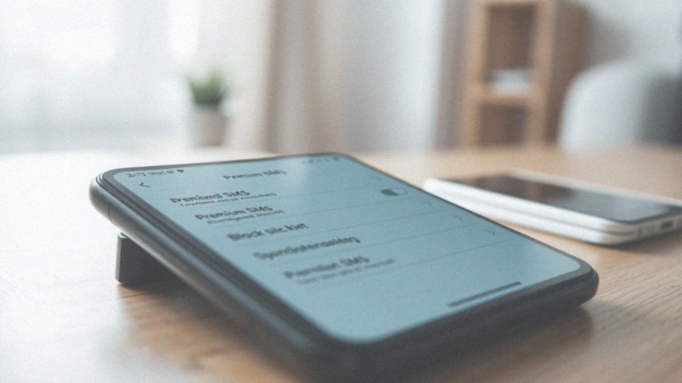 Jakie metody blokowania SMS-ów Premium są dostępne?