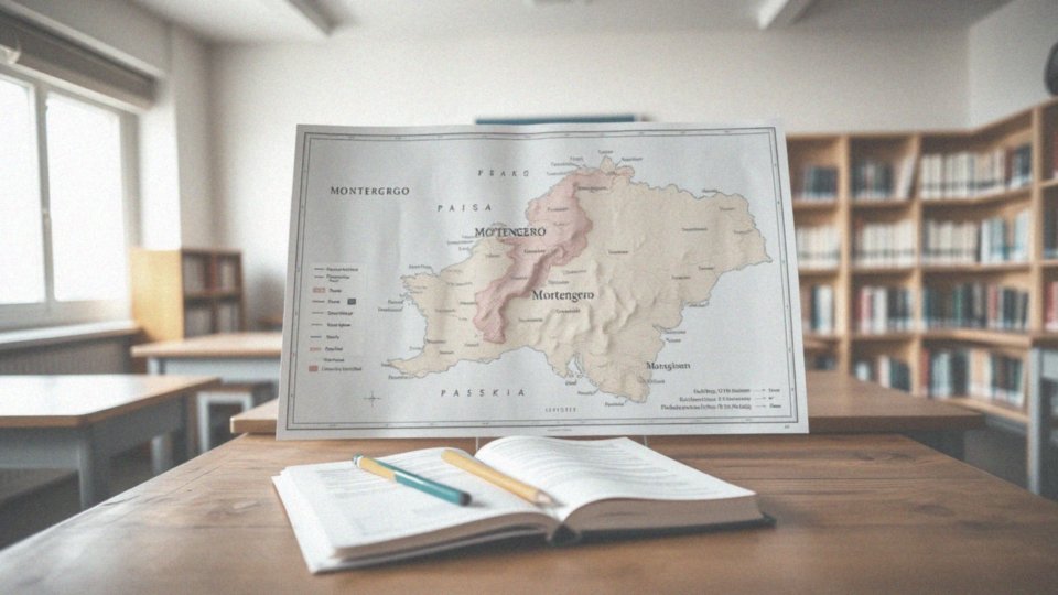 Jak wygląda mapa administracyjna Czarnogóry?
