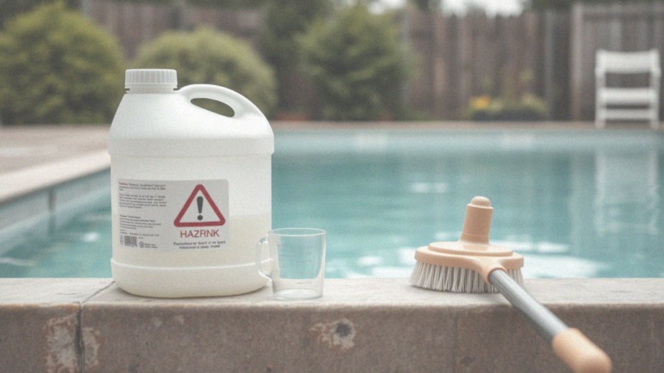 Jakie preparaty chemiczne można stosować w walce z glonami w basenie?