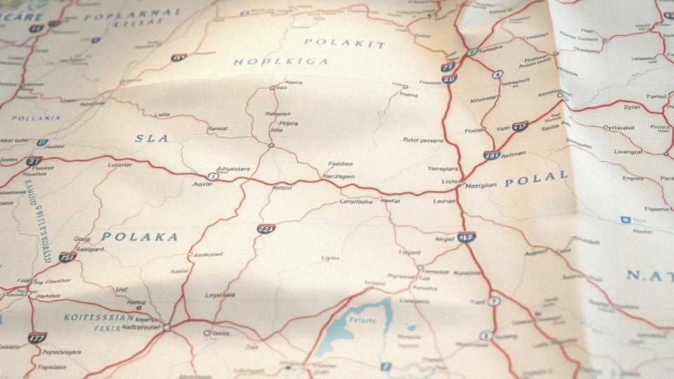 Co zawiera mapa ścienna administracyjno-drogowa w skali 1:350 000?